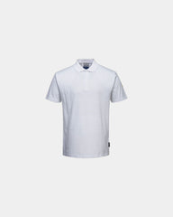 Promotional ESD cotton polo Portwest - White