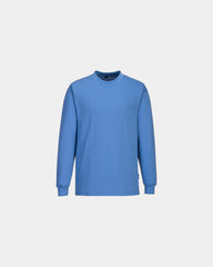Promotional antistatic ESD long sleeve T-shirt - Gris Clair Chiné