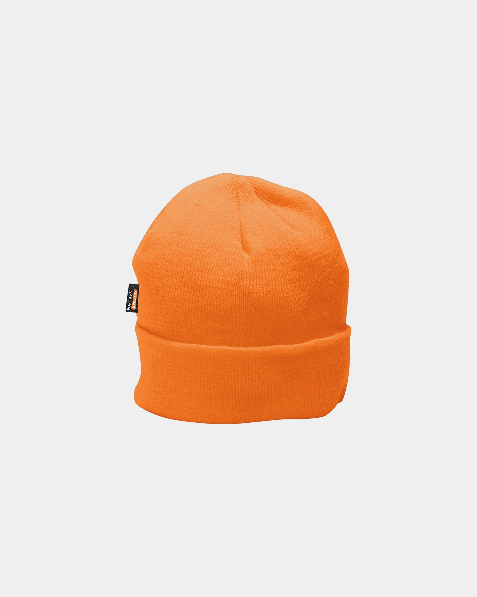 Promotional insulated microfibre beanie - Orange