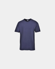 Custom thermal long sleeve T-shirt - Navy