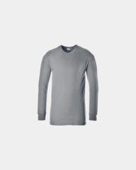 Custom thermal long sleeve T-shirt - Grey
