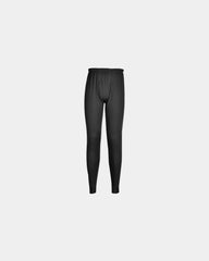 Promotional thermal baselayer pants - Black-Sky Blue
