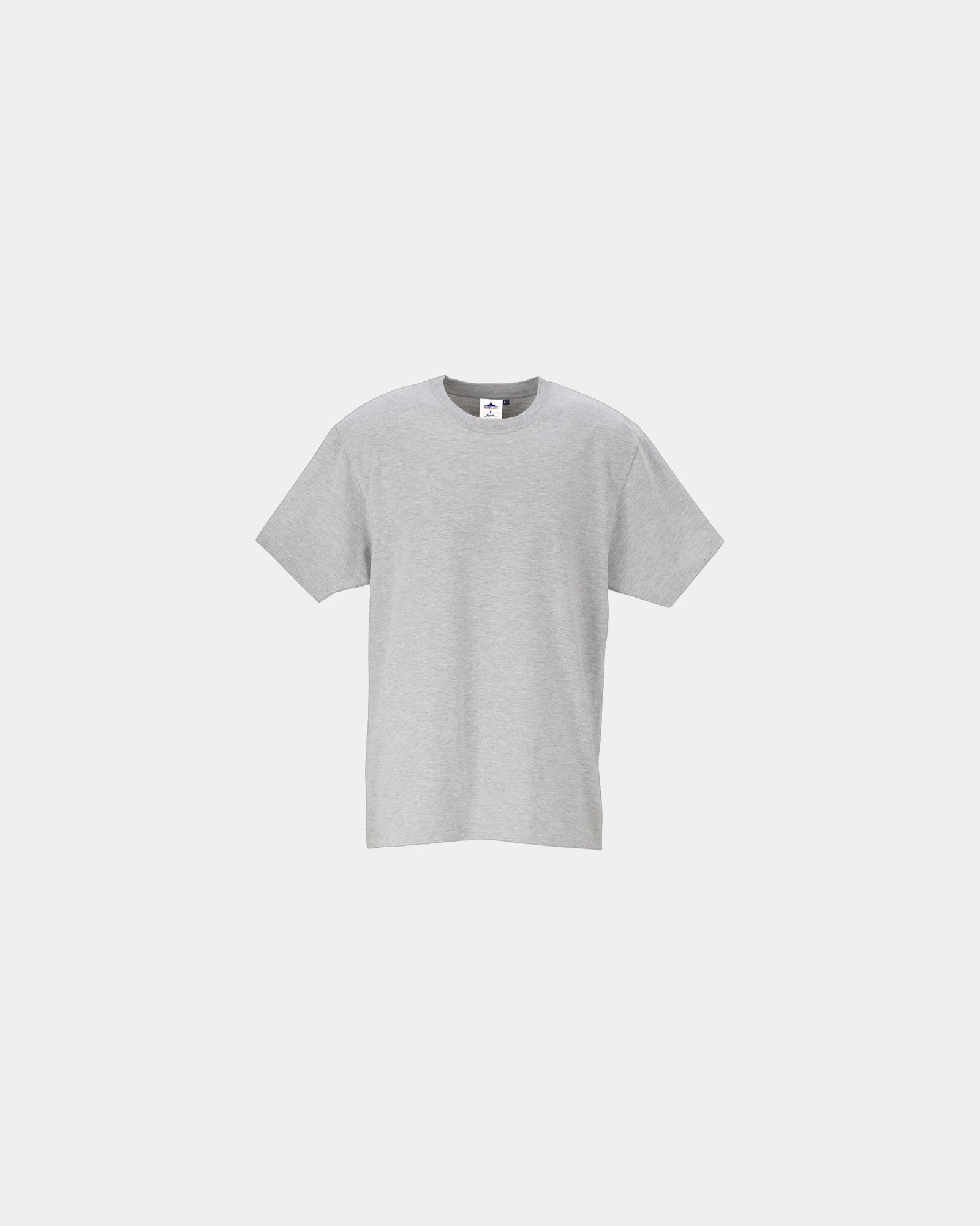Custom premium cotton T-shirt for workwear - Gris Clair Chiné