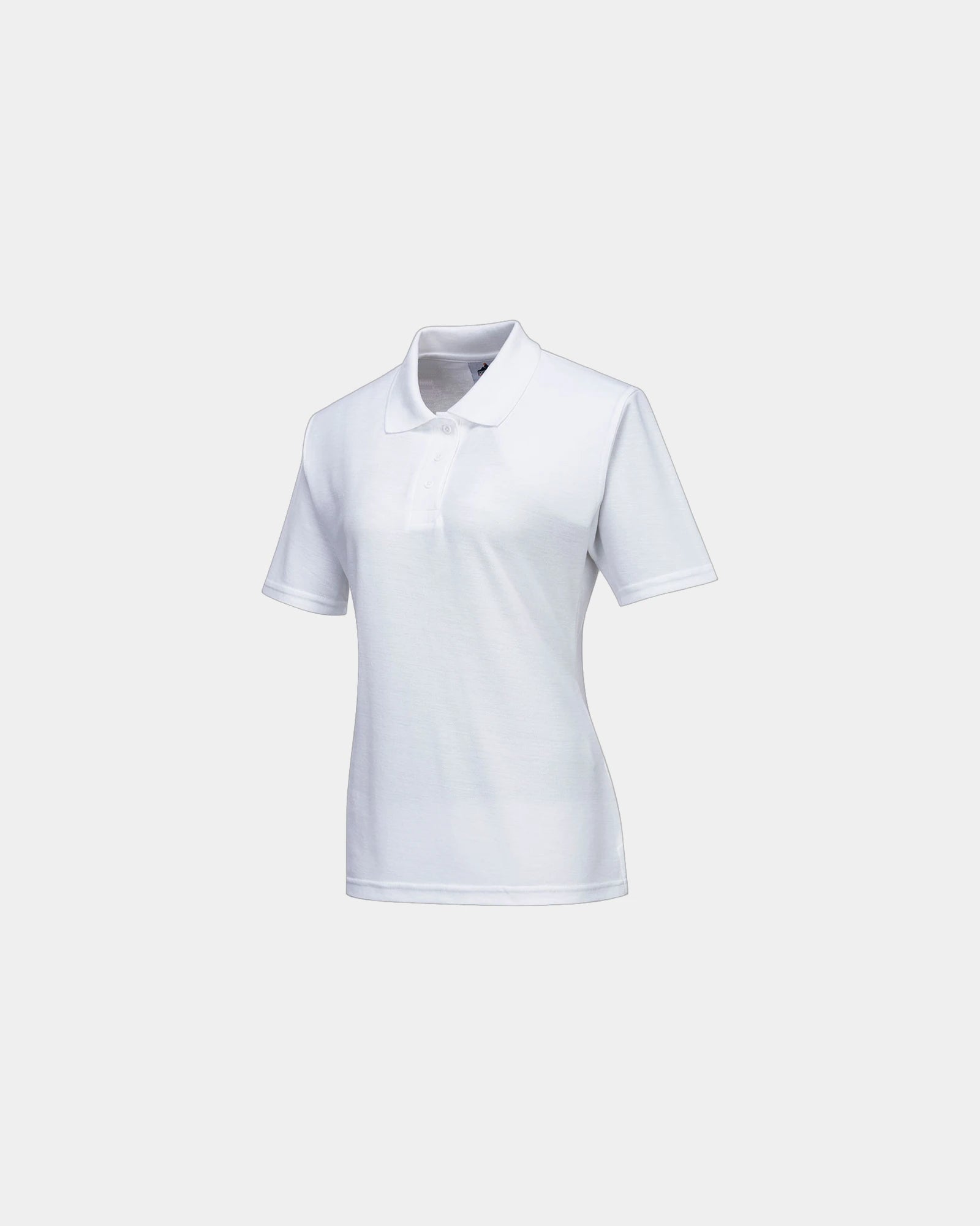 Custom women's polo Naples - White