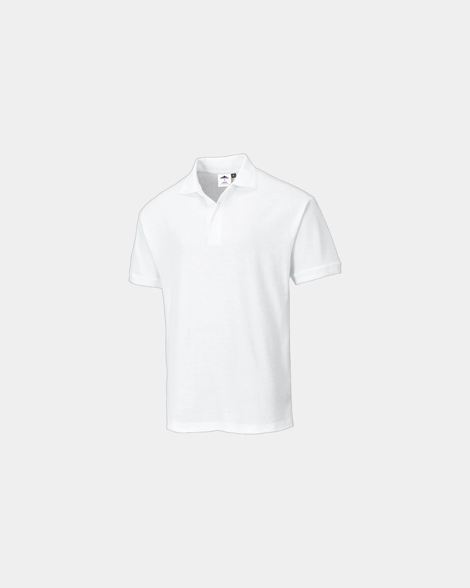 Custom comfortable polo Portwest Naples - White