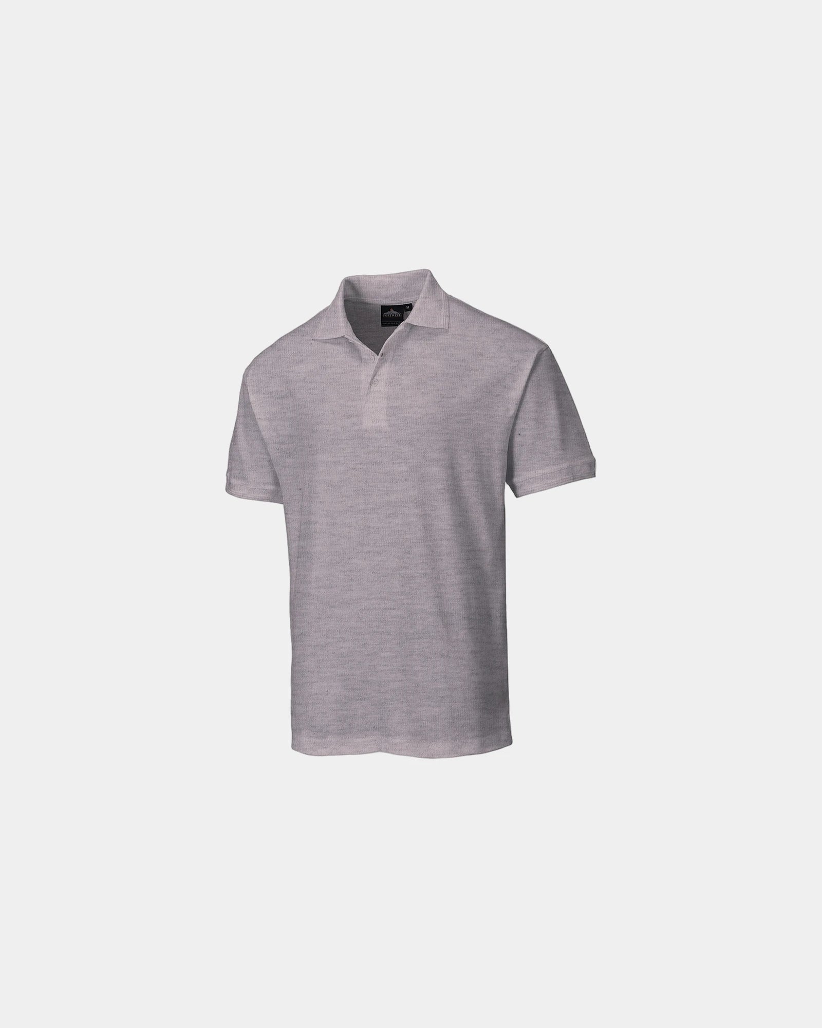 Custom comfortable polo Portwest Naples - Gris Clair Chiné