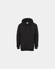 Custom polyester hoodie Roma - Black-Sky Blue