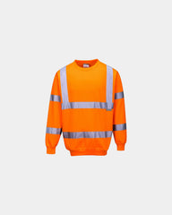 Promotional high-visibility sweatshirt Portwest B303 - Orange