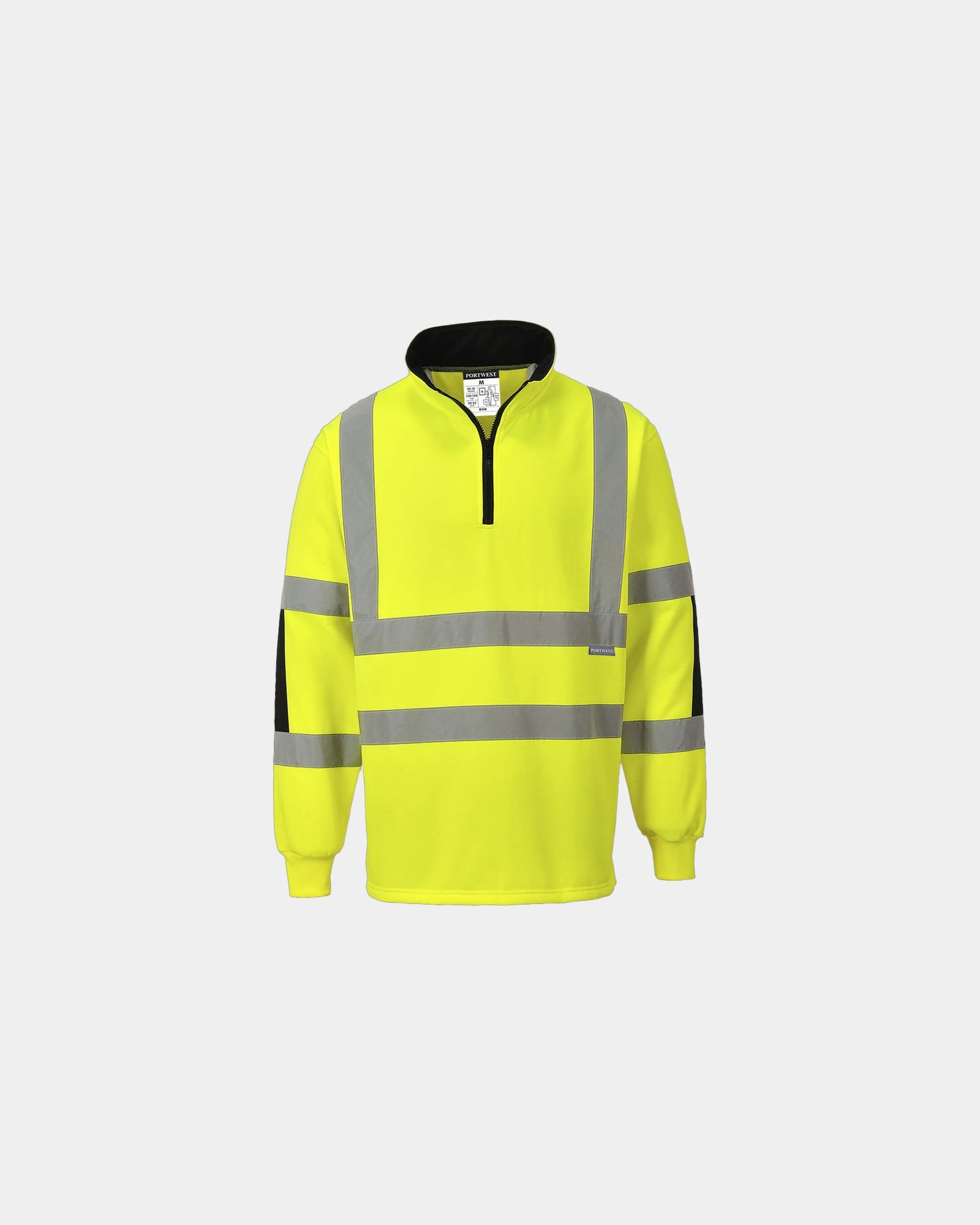 Promotional durable sweatshirt for work environments - Yellow