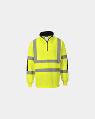 Promotional durable sweatshirt for work environments - Yellow