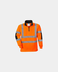 Promotional durable sweatshirt for work environments - Orange