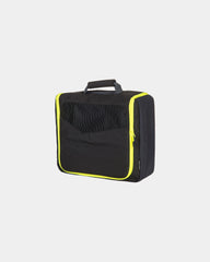 Promotional boot bag for work storage and protection - Black-Sky Blue