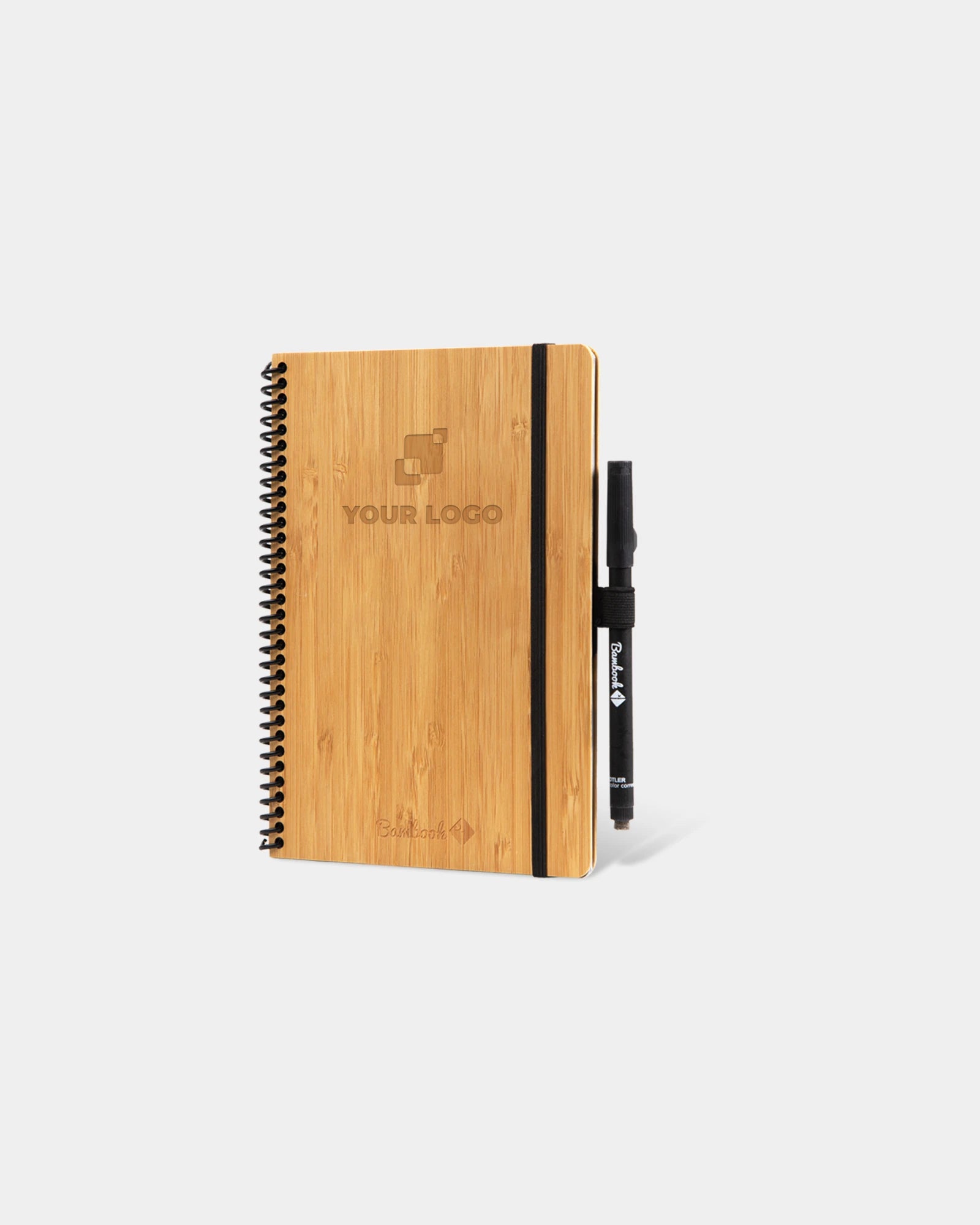 Custom bamboo notebook Bambook Classic A5 - Natural Bamboo