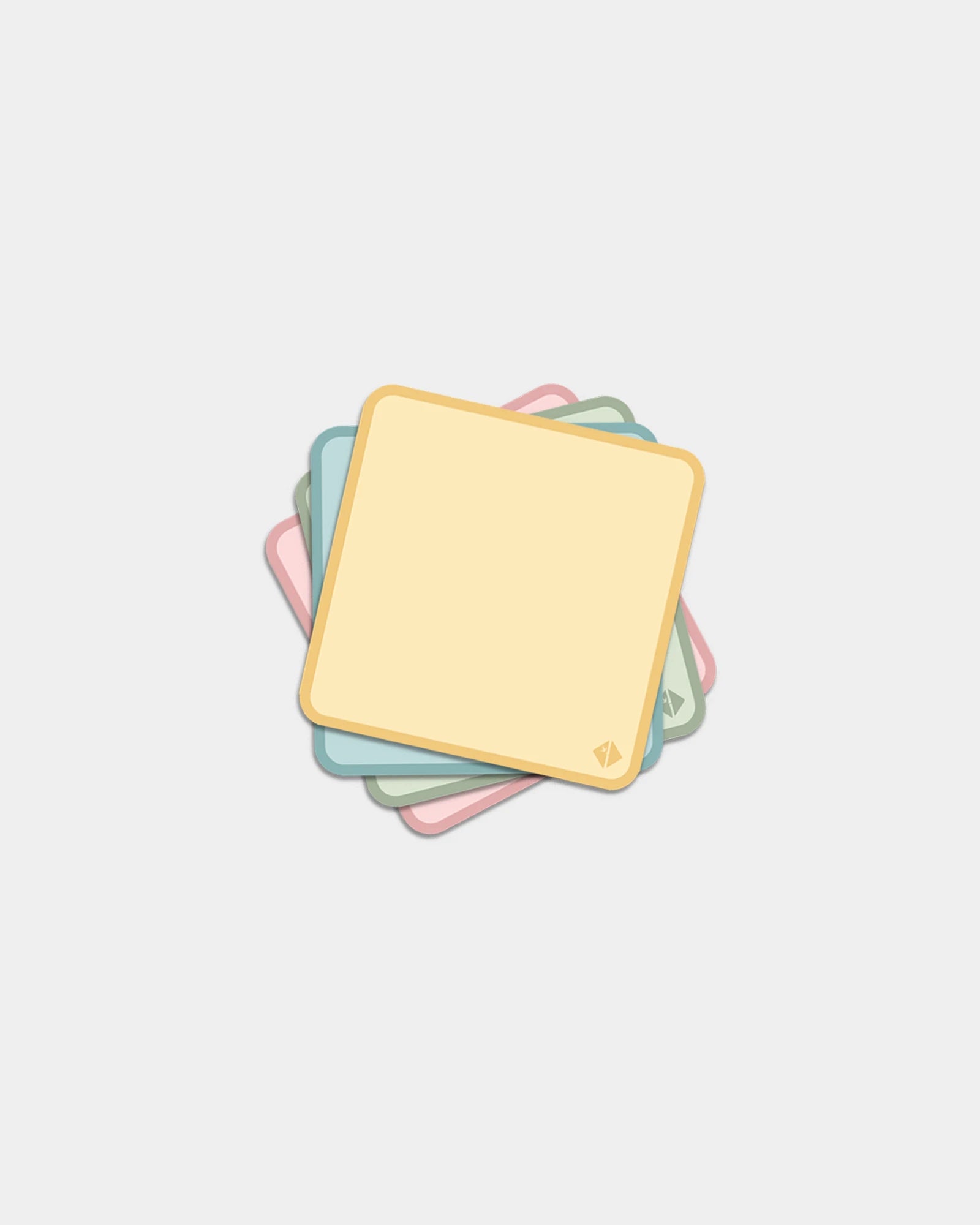 Custom eco-friendly sticky notes Bambook 35×35 mm - 1