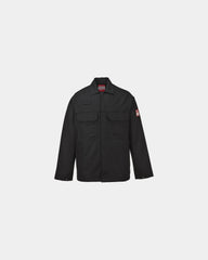 Promotional Bizweld flame-resistant jacket - Black-Sky Blue