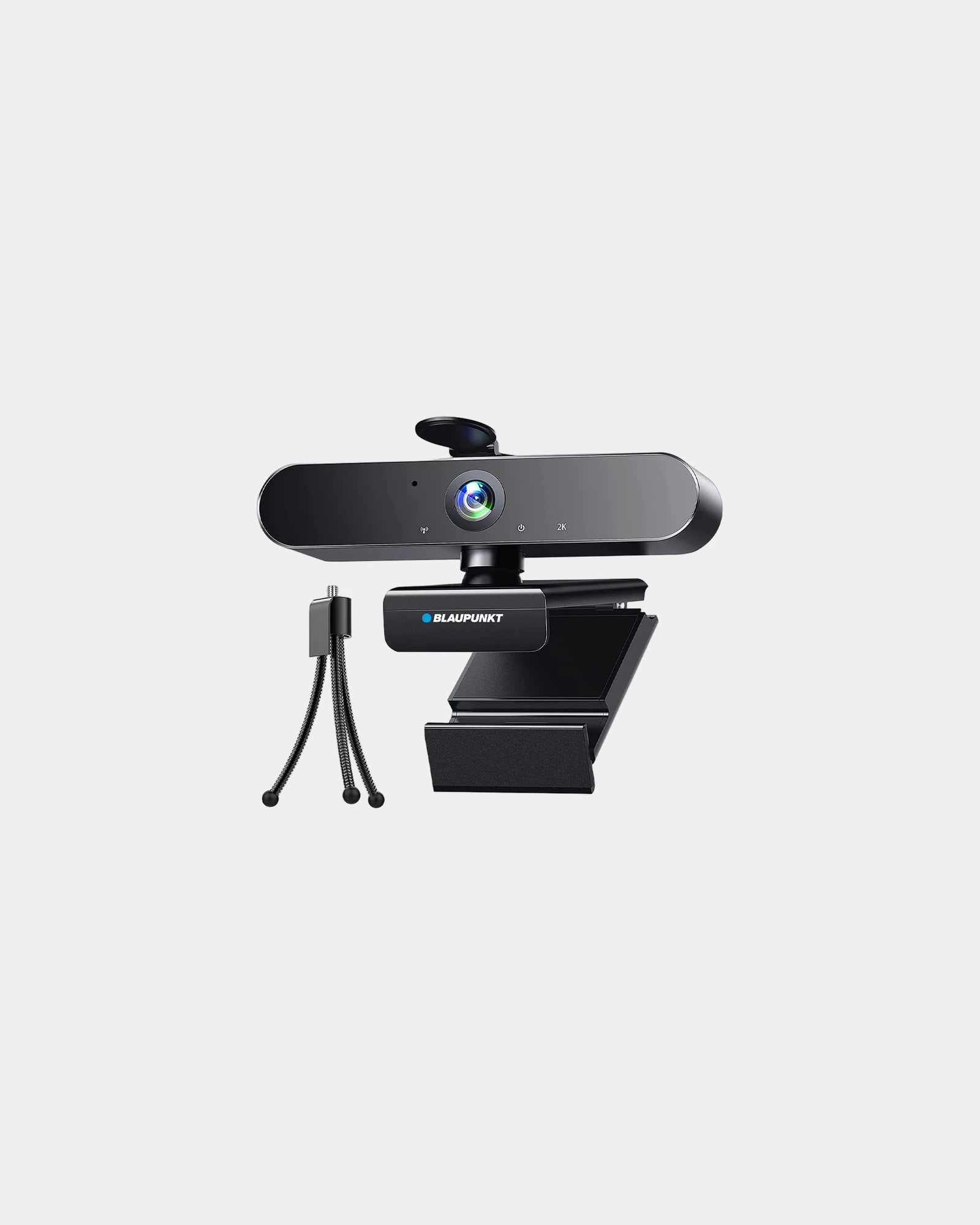 Custom HD 2K Webcam with Tripod Blaupunkt BLP0005 - Black