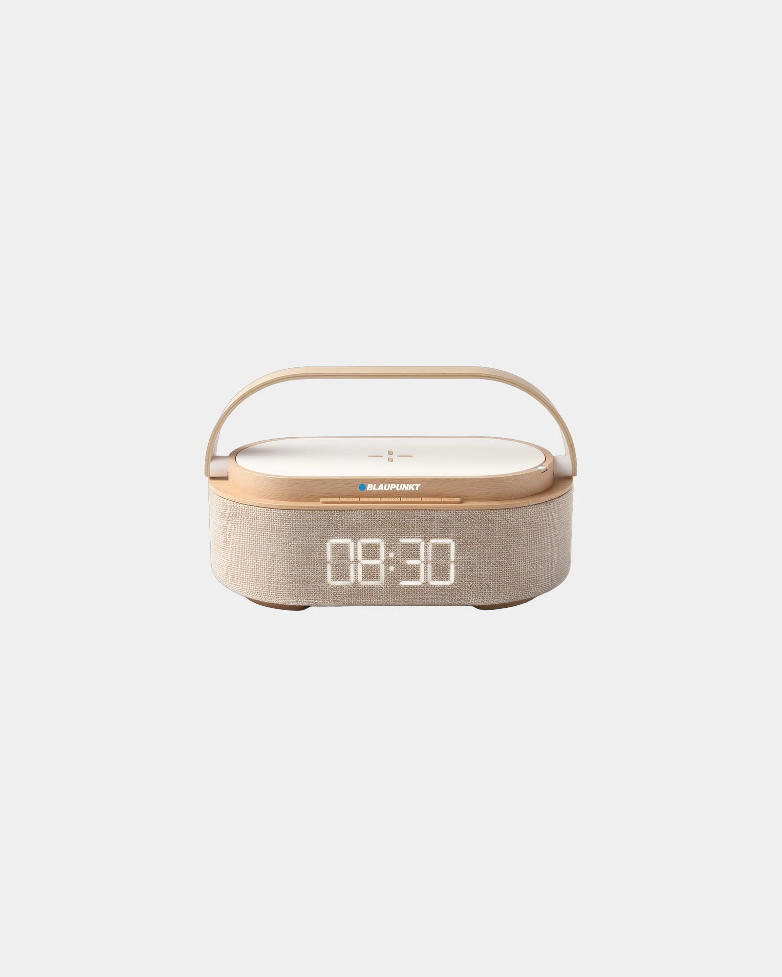 Custom Bluetooth speaker with wireless charging Blaupunkt - Wood