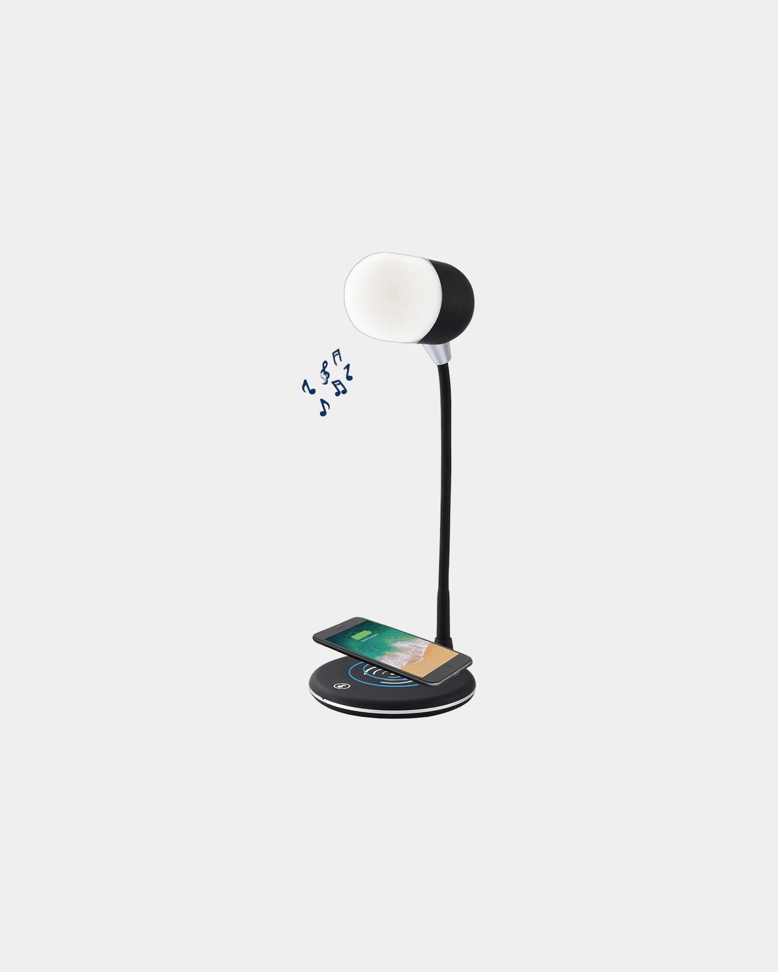 Custom wireless charging station Blaupunkt - Black