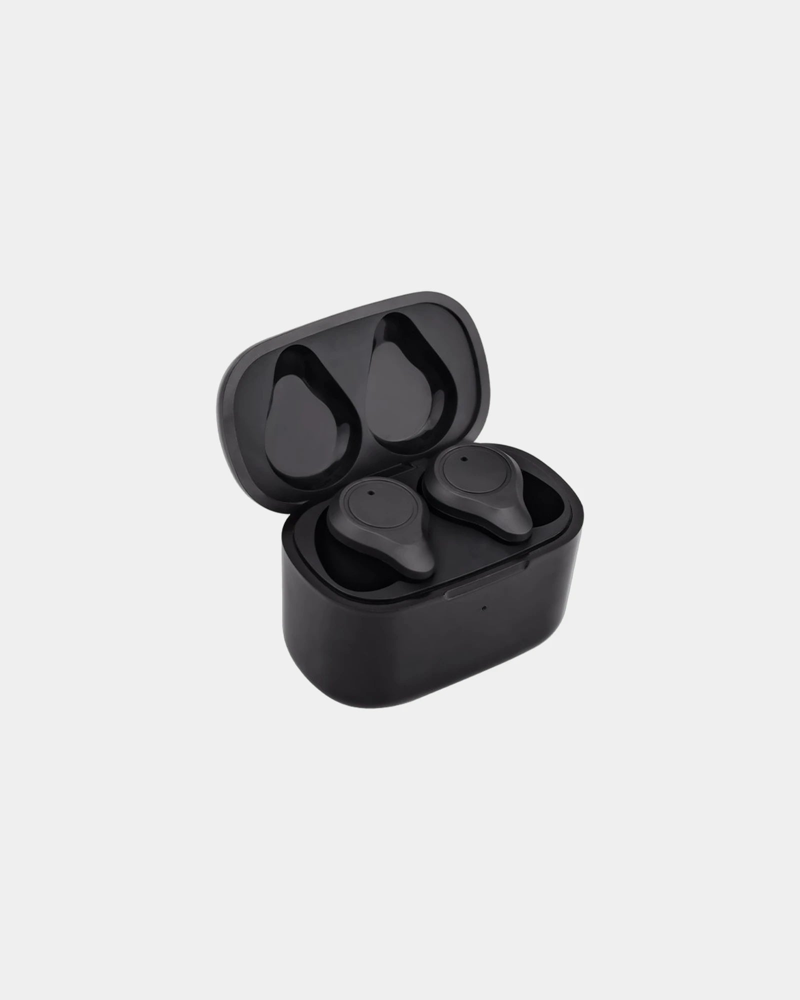 Custom recycled Bluetooth earbuds Blaupunkt - Black