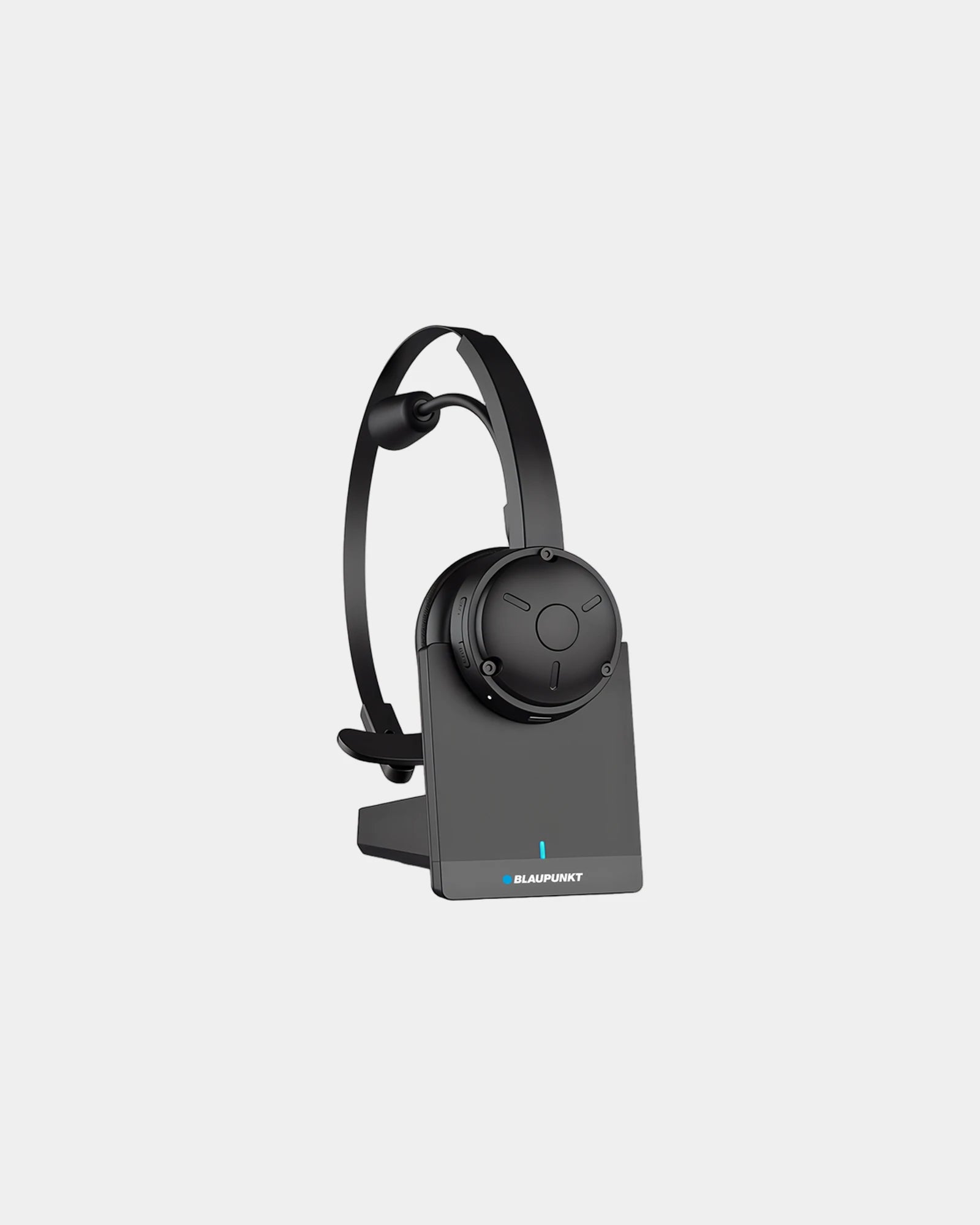 Custom Blaupunkt noise-canceling headset - Black