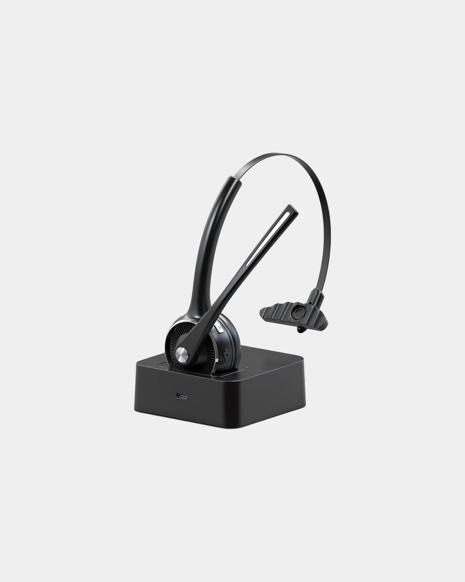 Custom Blaupunkt noise-canceling headset - Black