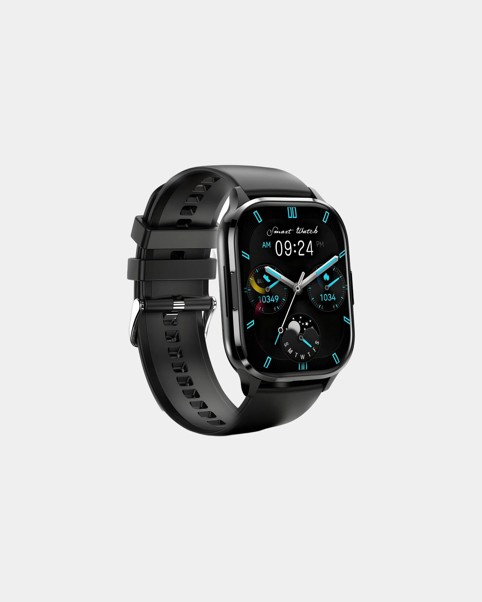 Custom AMOLED smartwatch Blaupunkt - Black