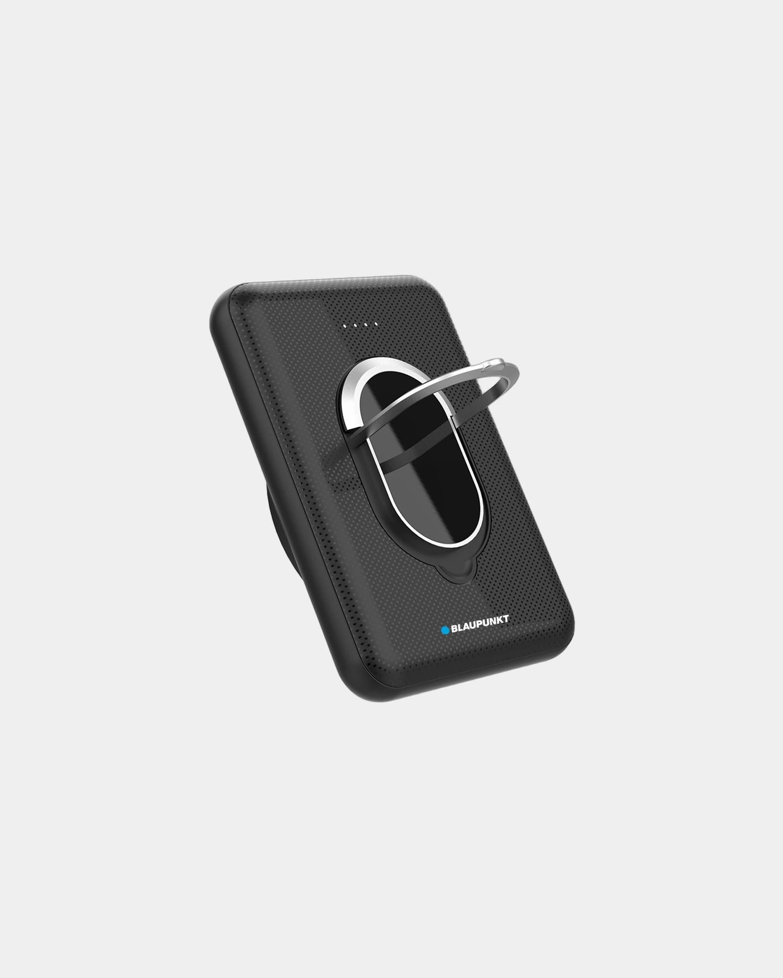 Custom compact induction charger Blaupunkt power bank - Black