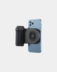 Custom smartphone charger and selfie holder Bluetech - Black