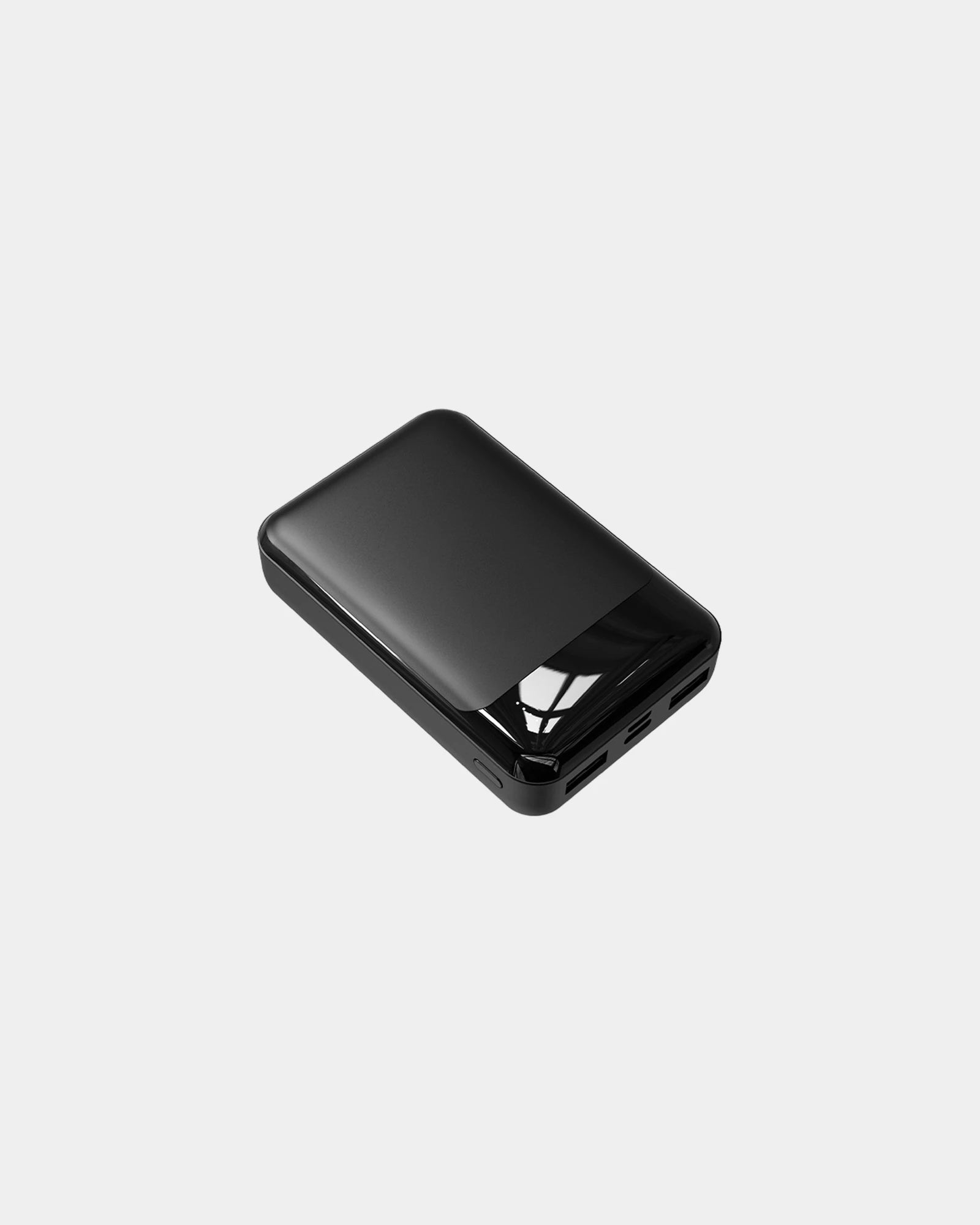 Custom recycled ABS power bank Bluetech RCS 10,000mAh - Black