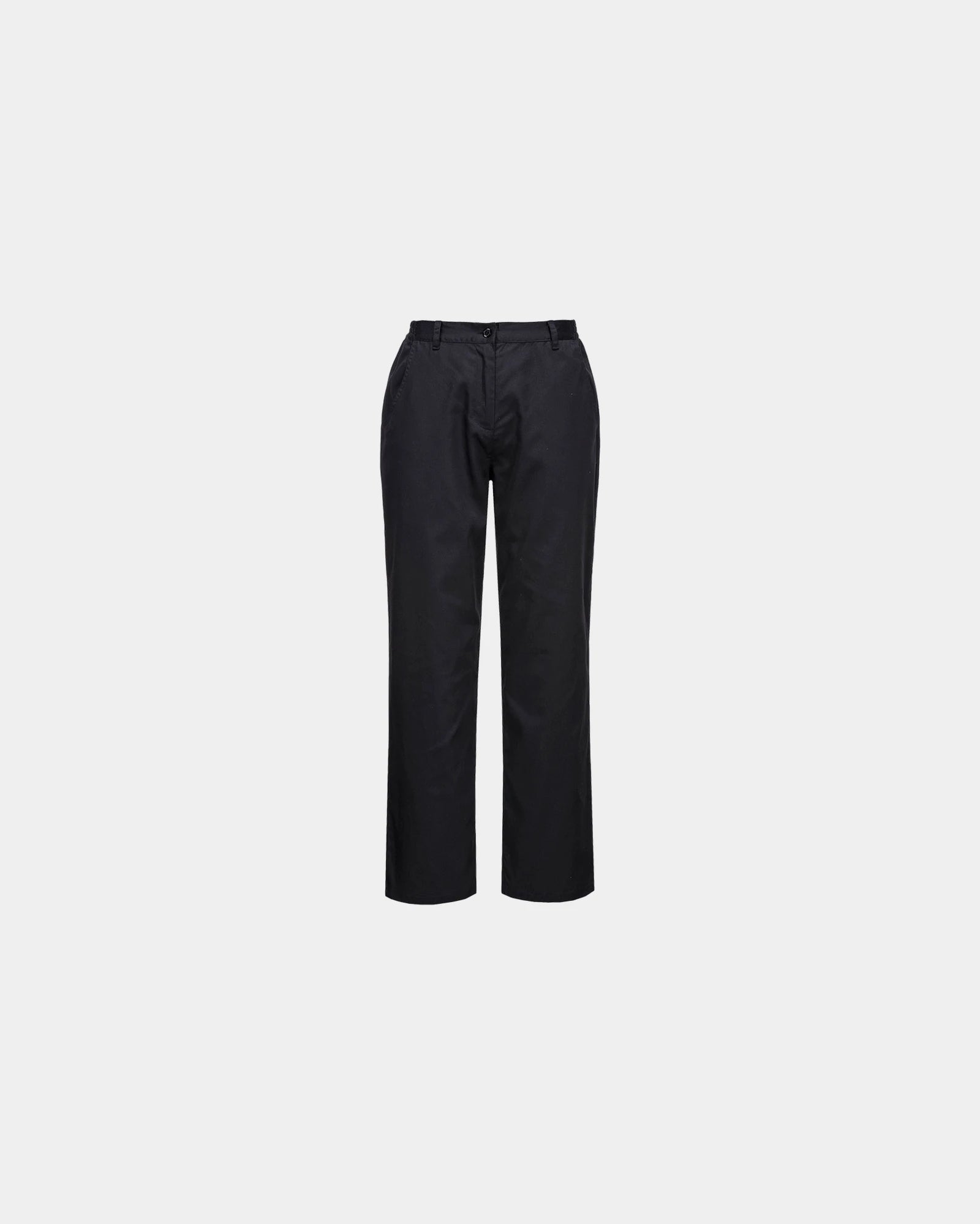 Personalized women's Rachel kitchen pants - Black-Sky Blue