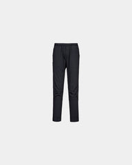 Promotional breathable polyester Surrey pants - Black-Sky Blue