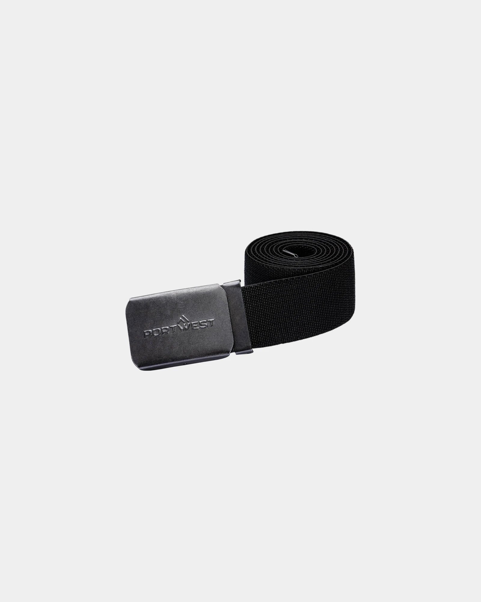 Promotional adjustable work belt Portwest - Black-Sky Blue