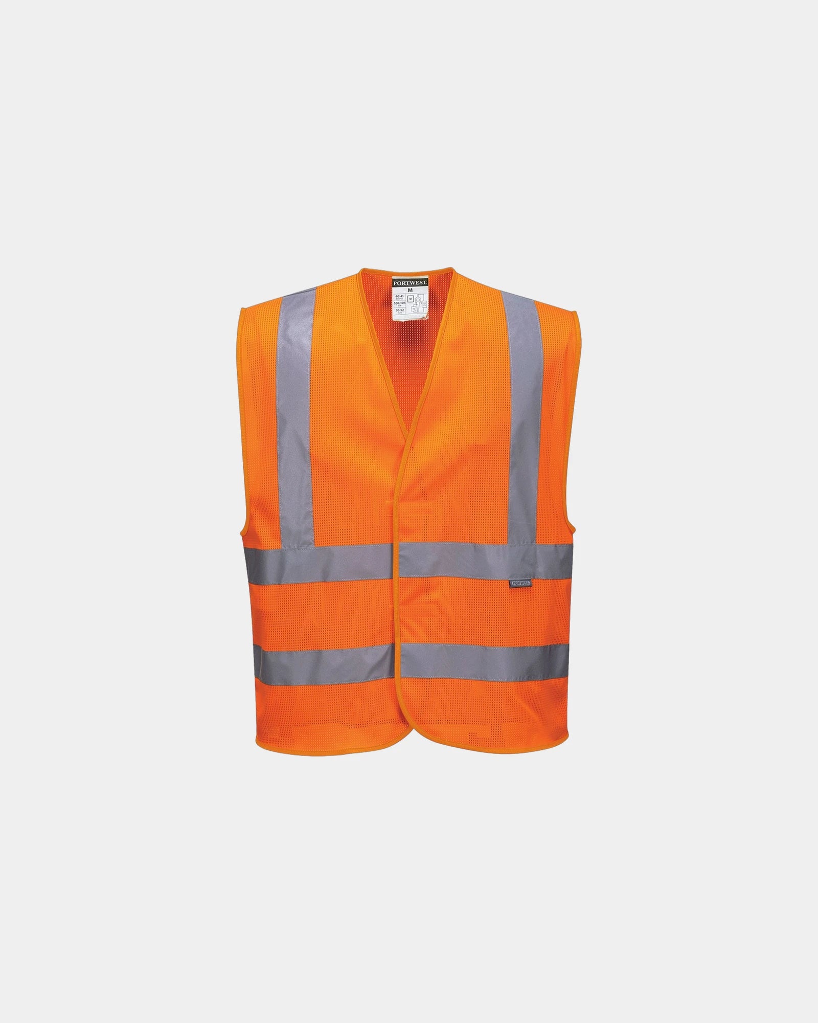 Promotional breathable mesh vest - Orange
