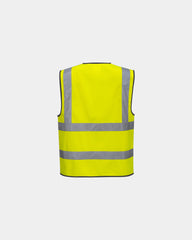 Promotional reflective zip vest - 1