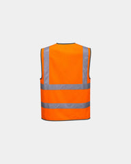 Promotional reflective zip vest - 2