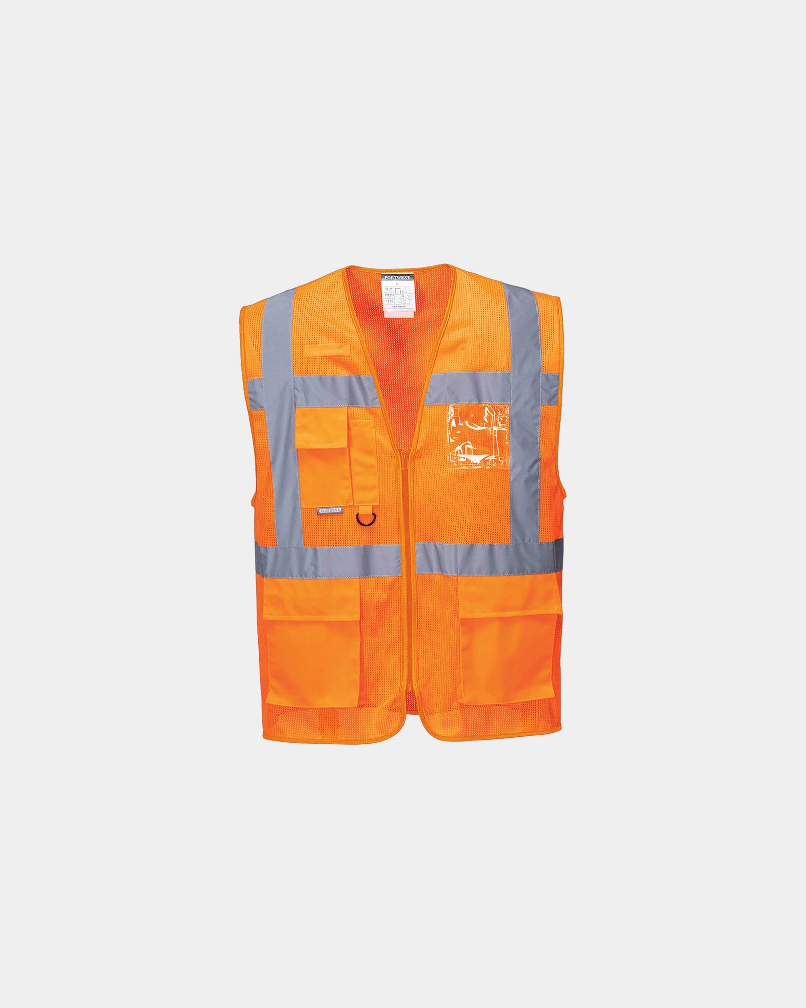 Promotional HV MeshAir vest for safety and visibility - Orange