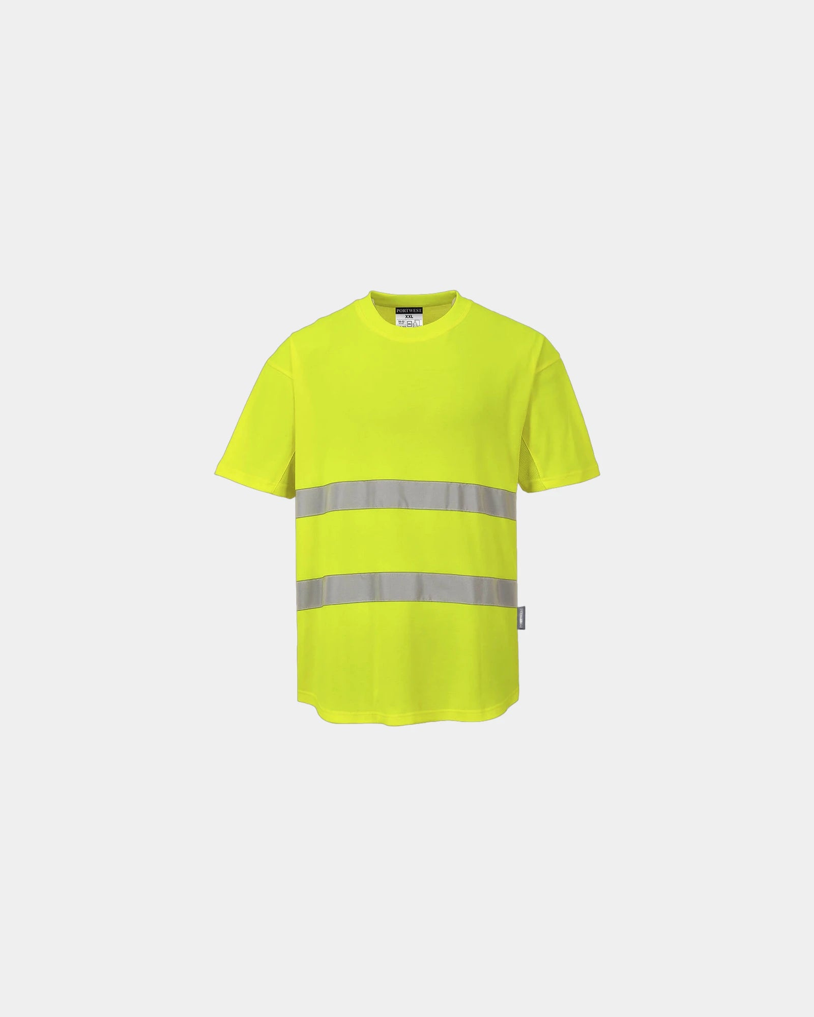 Promotional breathable T-shirt for hot work environments - Yellow