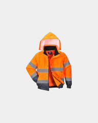 Custom HiVis 2-in-1 jacket - Orange