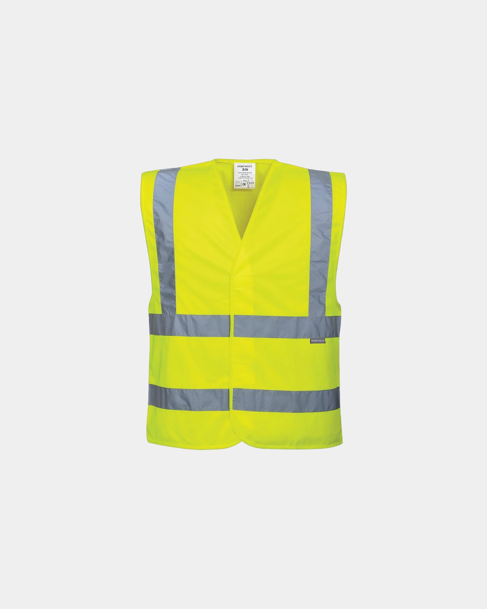 Promotional Hi-Vis vest for safety compliance - Yellow