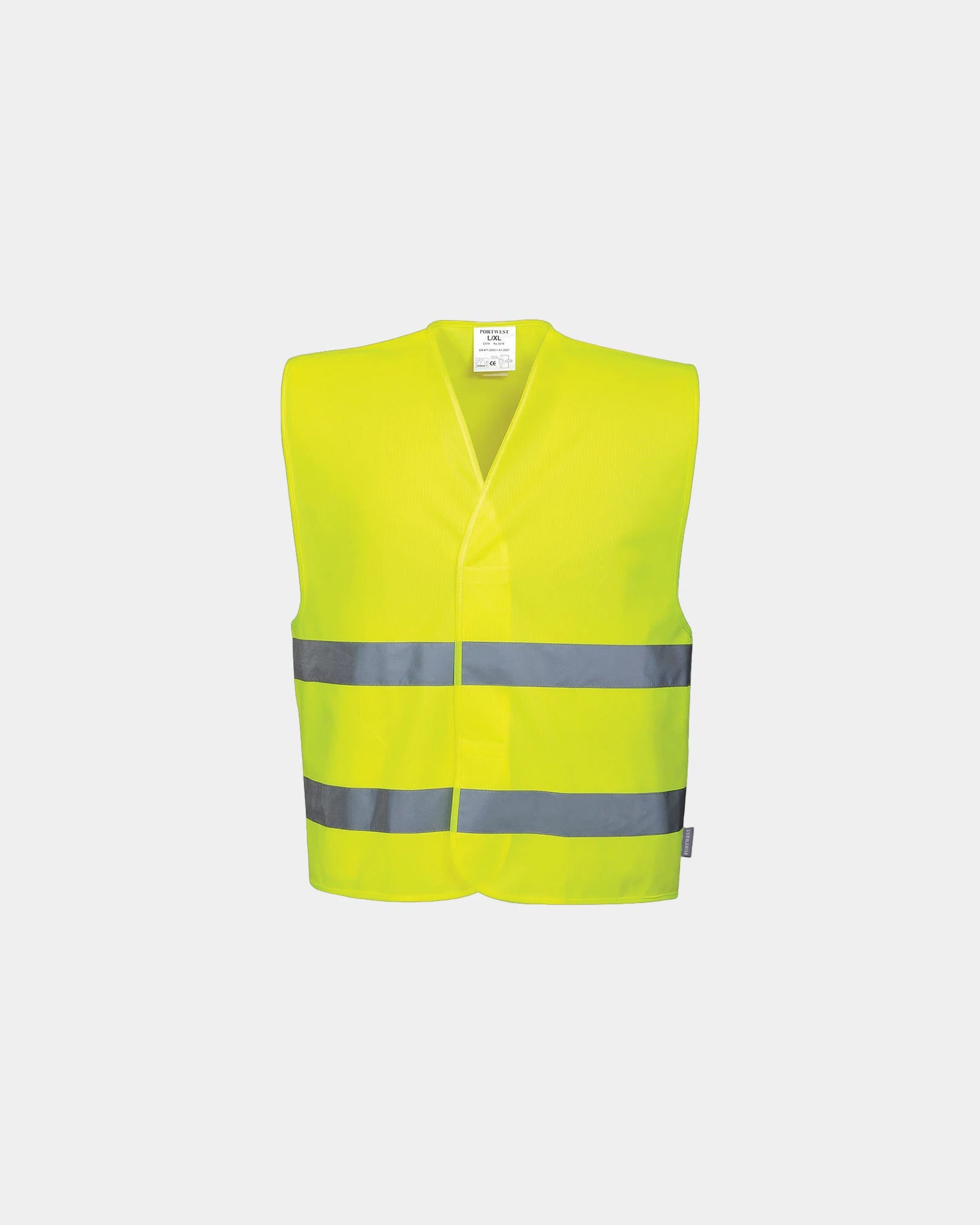 Promotional Hi-Vis vest with reflective band - Yellow