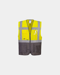 Promotional Executive vest Warsaw - Yellow-Green