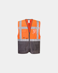 Promotional Executive vest Warsaw - Orange