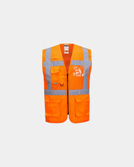 Promotional breathable vest Portwest Executive - Orange