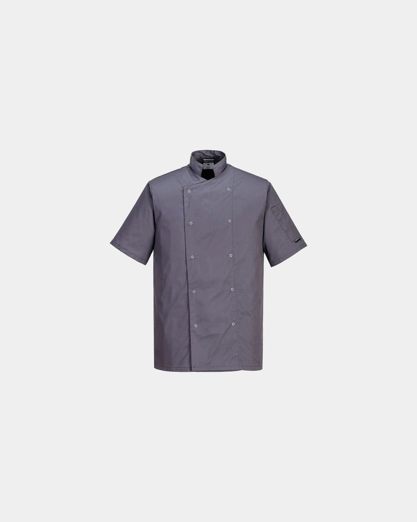 Promotional lightweight kitchen jacket for teams - Grey