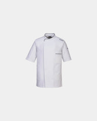 Promotional lightweight chef jacket Surrey M/C - White