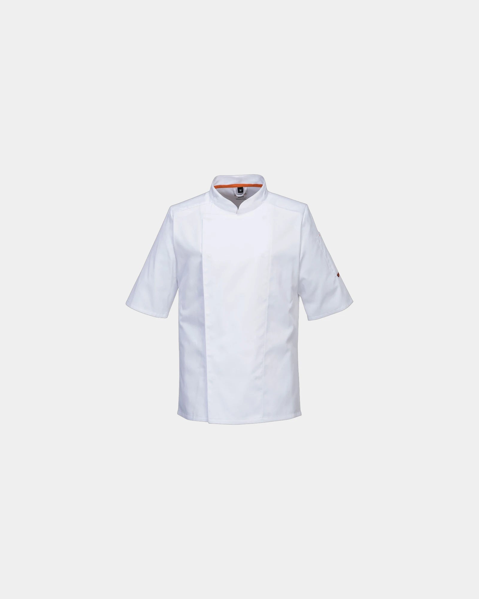 Personalized mesh chef jacket for hot kitchen conditions - White
