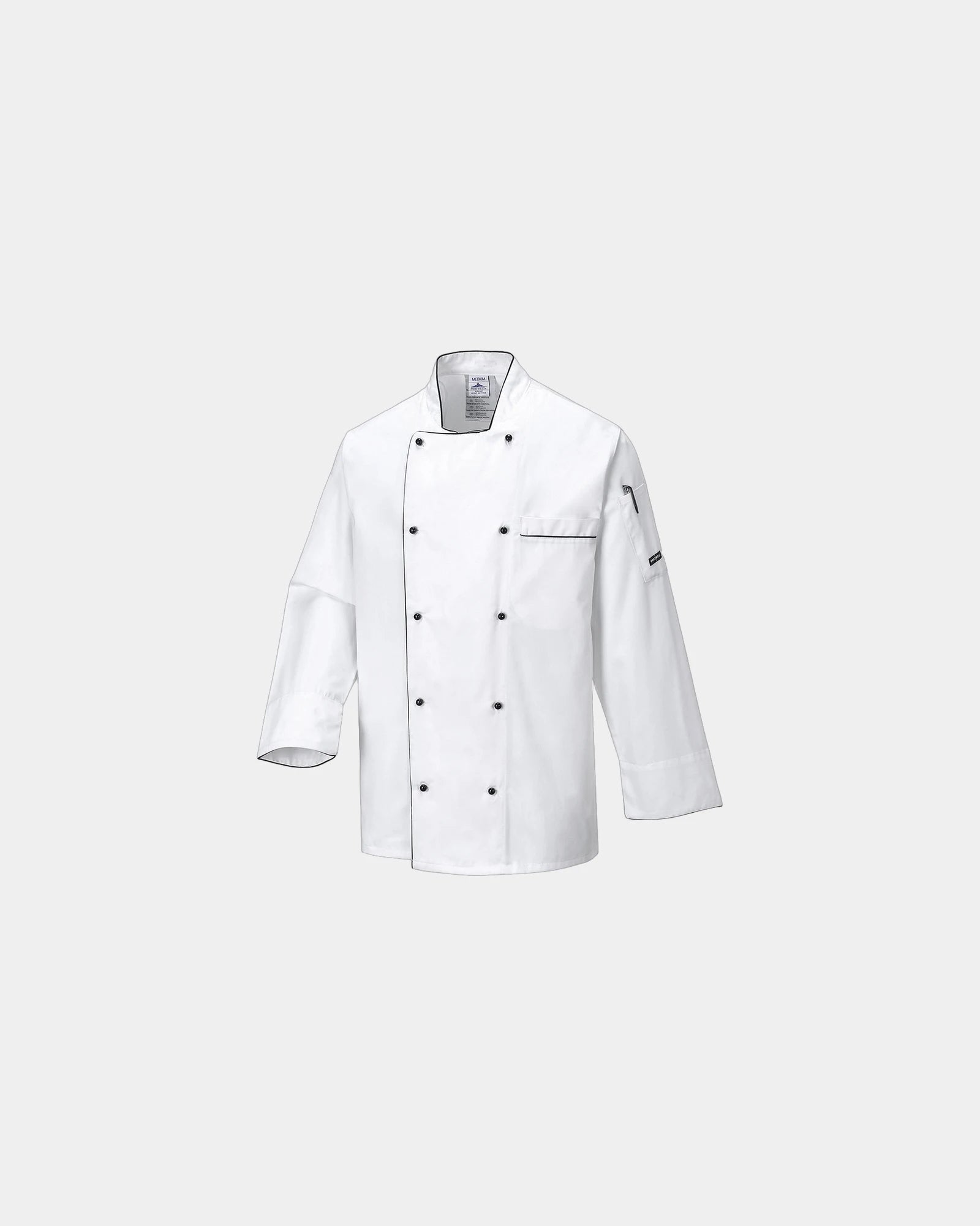 Custom white kitchen jacket Executive - White
