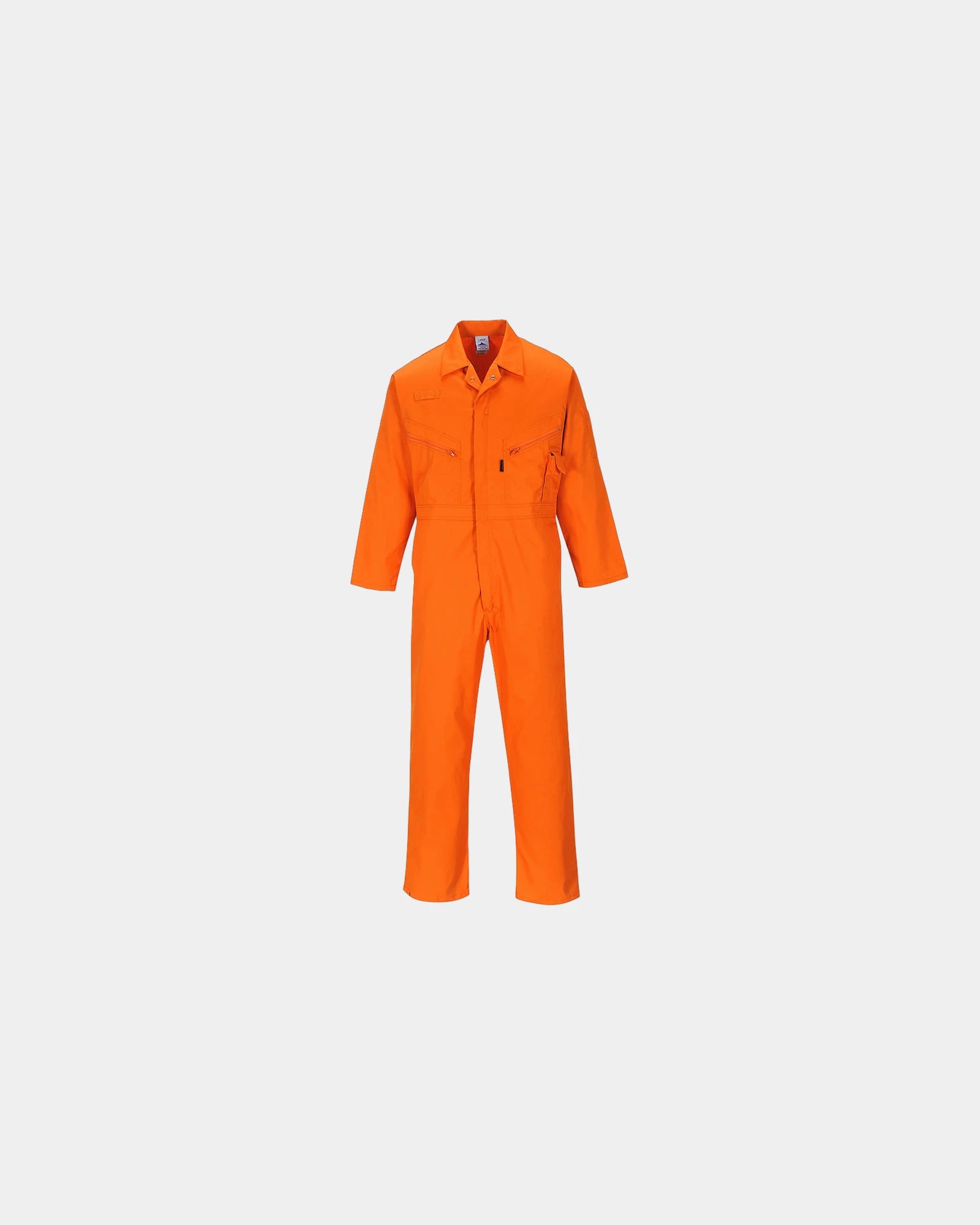 Custom quality fabric Liverpool coverall - Orange