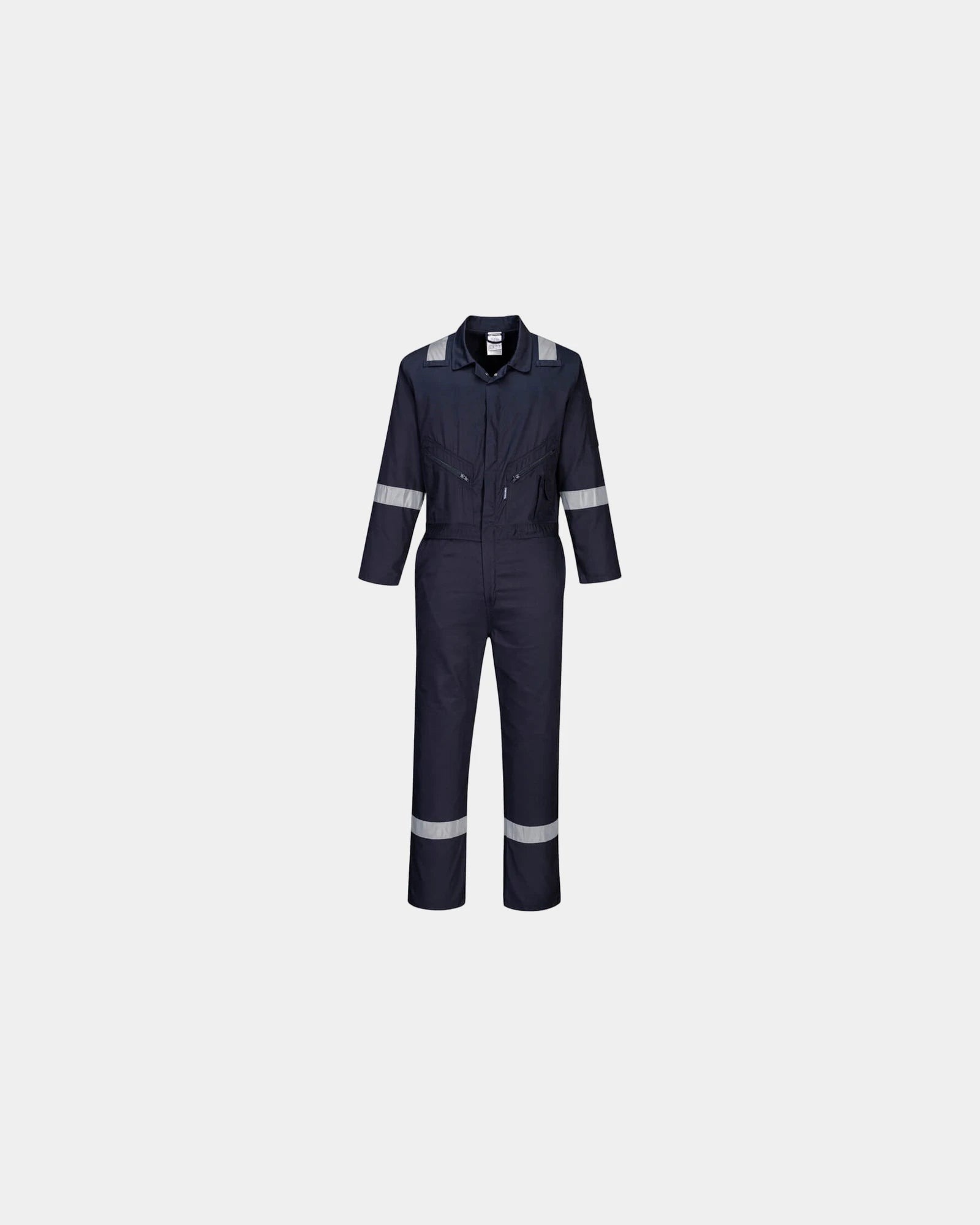 Promotional lightweight cotton coverall Iona - Navy
