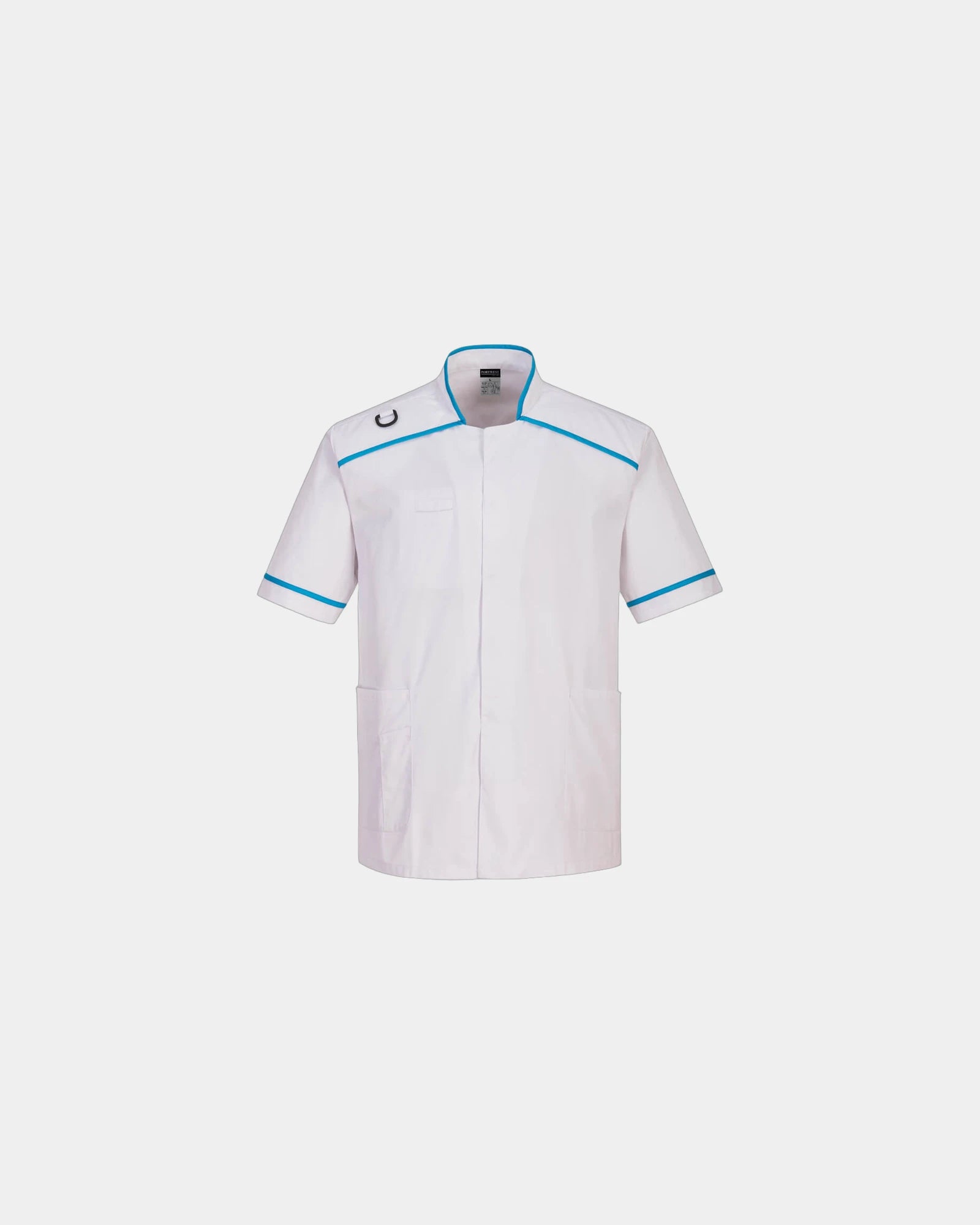 Custom medical tunic 99% cotton for men - White